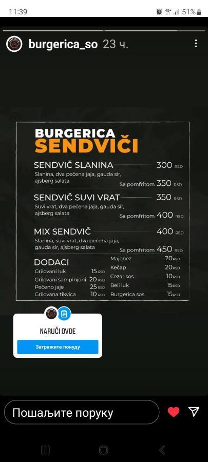 Hotel Ugostiteljski Objekat Karibo Sombor Exterior foto